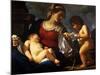 Madonna and Child with the Young Saint John the Baptist, C.1615-16-Guercino-Mounted Giclee Print