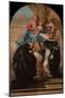 Madonna and Child with Three Saints, Ca 1760-Giandomenico Tiepolo-Mounted Giclee Print