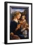 Madonna and Child with Two Angels, 1460S-Fra Filippo Lippi-Framed Giclee Print