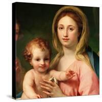 Madonna and Child with Two Angels, 1770-73-Anton Raphael Mengs-Stretched Canvas