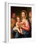 Madonna and Child with Two Angels, 1770-73-Anton Raphael Mengs-Framed Giclee Print