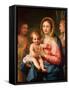 Madonna and Child with Two Angels, 1770-73-Anton Raphael Mengs-Framed Stretched Canvas