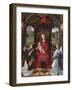 Madonna and Child with Two Angels-Hans Memling-Framed Giclee Print