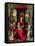 Madonna and Child with Two Angels-Hans Memling-Framed Stretched Canvas