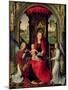 Madonna and Child with Two Angels-Hans Memling-Mounted Giclee Print