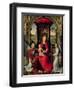 Madonna and Child with Two Angels-Hans Memling-Framed Giclee Print