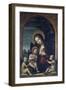 Madonna and Child with Two Angels-null-Framed Giclee Print