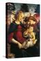 Madonna and Child with Two Angels-Sandro Botticelli-Stretched Canvas