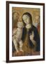 Madonna and Child with Two Hermit Saints-Bernardino Fungai-Framed Art Print