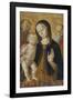 Madonna and Child with Two Hermit Saints-Bernardino Fungai-Framed Art Print