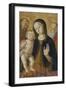 Madonna and Child with Two Hermit Saints-Bernardino Fungai-Framed Art Print