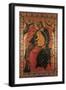 Madonna and Child with Two Votaries-Paolo Veneziano-Framed Giclee Print