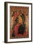 Madonna and Child with two Votaries-Paolo Veneziano-Framed Art Print