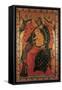 Madonna and Child with two Votaries-Paolo Veneziano-Framed Stretched Canvas