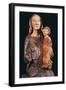 Madonna and Child, Wooden Statue, Orvietana School-Nicola Grassi-Framed Giclee Print