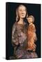 Madonna and Child, Wooden Statue, Orvietana School-Nicola Grassi-Framed Stretched Canvas