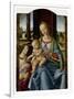 Madonna and Child-Lorenzo di Credi-Framed Art Print