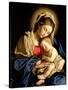 Madonna and Child-Giovanni Battista Salvi da Sassoferrato-Stretched Canvas