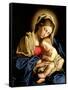 Madonna and Child-Giovanni Battista Salvi da Sassoferrato-Framed Stretched Canvas