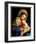 Madonna and Child-Giovanni Battista Salvi da Sassoferrato-Framed Premium Giclee Print