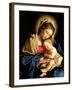 Madonna and Child-Giovanni Battista Salvi da Sassoferrato-Framed Premium Giclee Print