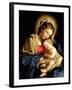 Madonna and Child-Giovanni Battista Salvi da Sassoferrato-Framed Premium Giclee Print