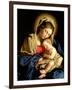 Madonna and Child-Giovanni Battista Salvi da Sassoferrato-Framed Giclee Print