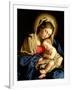 Madonna and Child-Giovanni Battista Salvi da Sassoferrato-Framed Giclee Print