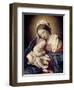 Madonna and Child-Giovanni Battista Salvi da Sassoferrato-Framed Giclee Print