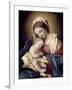 Madonna and Child-Giovanni Battista Salvi da Sassoferrato-Framed Giclee Print