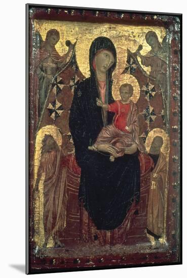 Madonna And Child-Cimabue-Mounted Giclee Print