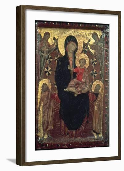 Madonna And Child-Cimabue-Framed Giclee Print