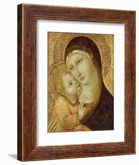 Madonna and Child-Sano di Pietro-Framed Giclee Print