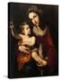 Madonna and Child-Francesco Solimena-Stretched Canvas