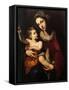 Madonna and Child-Francesco Solimena-Framed Stretched Canvas