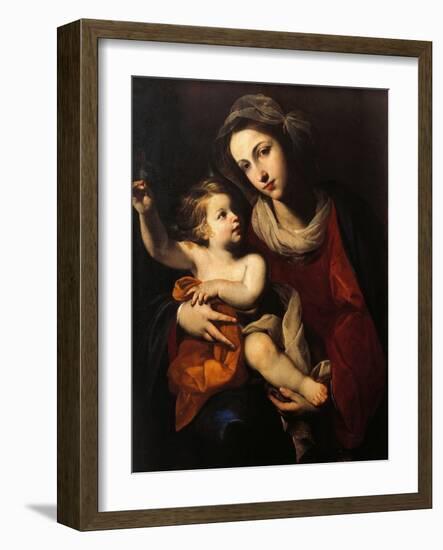 Madonna and Child-Francesco Solimena-Framed Giclee Print