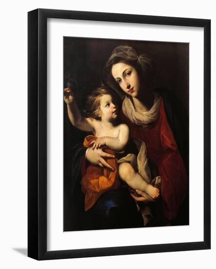 Madonna and Child-Francesco Solimena-Framed Giclee Print