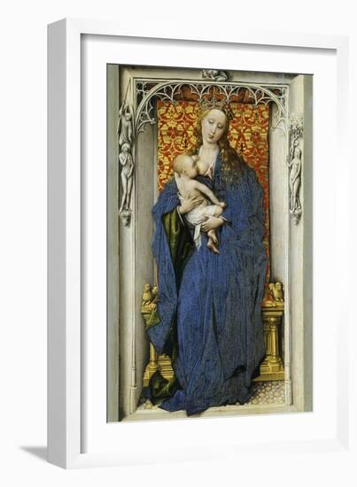 Madonna and Child-Rogier van der Weyden-Framed Giclee Print