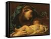 Madonna and Child-Giuseppe Maria Crespi-Framed Stretched Canvas