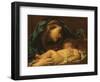 Madonna and Child-Giuseppe Maria Crespi-Framed Giclee Print