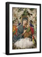 Madonna And Child-Elo Marc-Framed Giclee Print