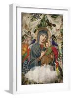 Madonna And Child-Elo Marc-Framed Giclee Print
