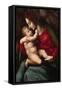 Madonna and Child-Francesco Ubertini Bacchiacca-Framed Stretched Canvas