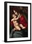 Madonna and Child-Francesco Ubertini Bacchiacca-Framed Art Print