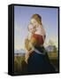 Madonna and Child-William Dyce-Framed Stretched Canvas