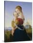 Madonna and Child-William Dyce-Stretched Canvas