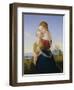 Madonna and Child-William Dyce-Framed Giclee Print