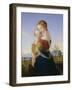 Madonna and Child-William Dyce-Framed Giclee Print