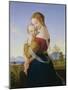 Madonna and Child-William Dyce-Mounted Giclee Print