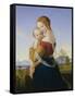 Madonna and Child-William Dyce-Framed Stretched Canvas